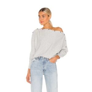ALLSAINTS Ellie Sweater in Grey Marl